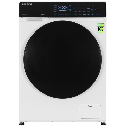 Купить Стиральная машина HIBERG i-DDQ9-612 W белый в интернет-магазине DNS. Характеристики, цена HIBERG i-DDQ9-612 W | 9917955.