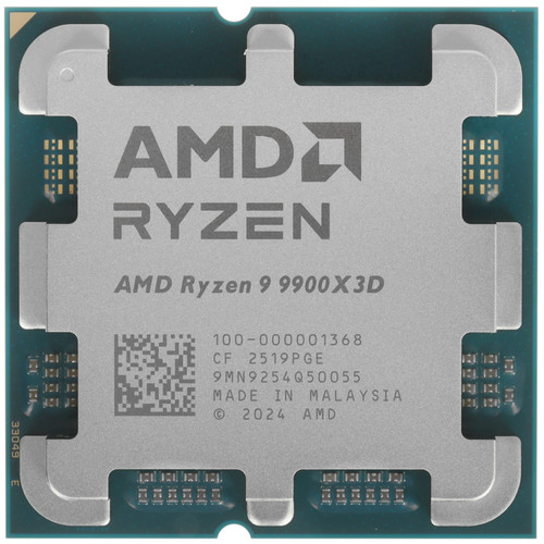 Купить Процессор AMD Ryzen 9 9900X3D BOX в интернет-магазине DNS. Характеристики, цена AMD Ryzen 9 9900X3D | 5612522.