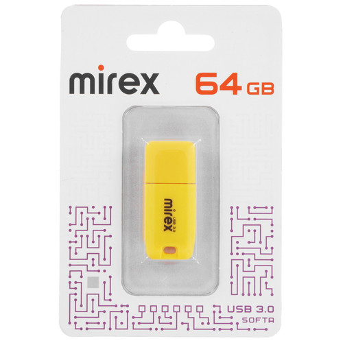 Купить Память USB Flash 64 ГБ Mirex Softa [13600-FM3SYE64] в интернет-магазине DNS. Характеристики, цена Mirex Softa | 5622690.