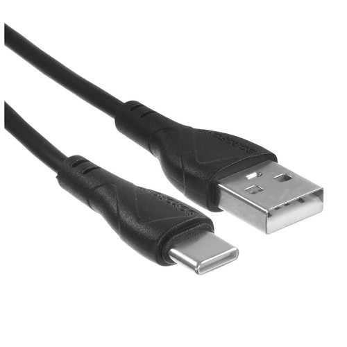 Купить Кабель Borofone USB Type-C - USB Type-A черный в интернет-магазине DNS. Характеристики, цена Borofone BX121 | 5635344.