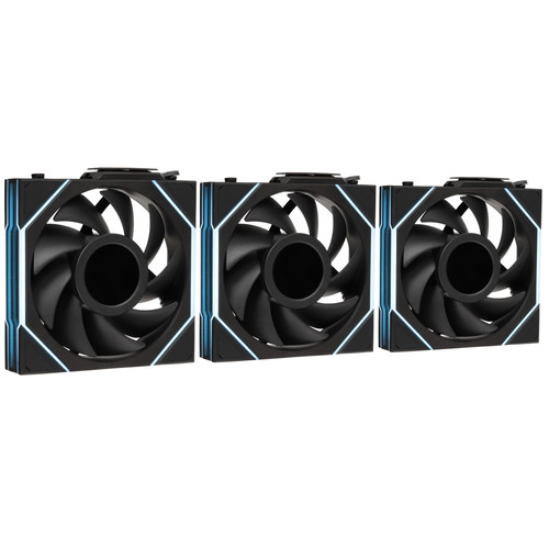 Купить Комплект вентиляторов LIAN LI UNI FAN TL LCD WIRELESS 120-3 [G99.12TLLCD1W3B.R0] черный в интернет-магазине DNS. Характеристики, цена LIAN LI UNI FAN TL LCD WIRELESS 120-3 | 5610968.