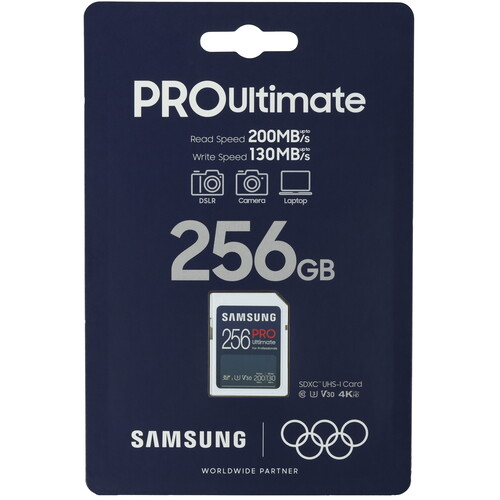Купить Карта памяти Samsung PRO Ultimate SDXC 256 ГБ [MB-SY256S/WW] в интернет-магазине DNS. Характеристики, цена  | 5471078.