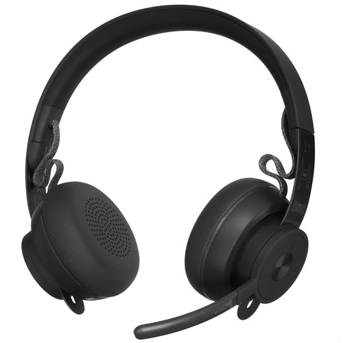 Купить Беспроводные наушники Logitech Zone Wireless MSFT  черный 2020 в интернет-магазине DNS. Характеристики, цена Logitech Zone Wireless MSFT | 5487719.