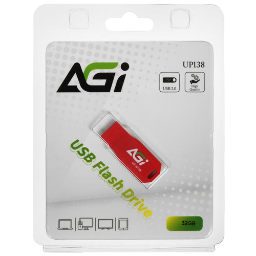 Купить Память USB Flash 32 ГБ Agi UP138 [AGI032GARUP138-RT] в интернет-магазине DNS. Характеристики, цена Agi UP138 | 5621116.
