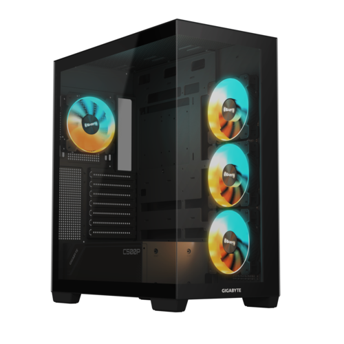 Купить Корпус GIGABYTE C500 PANORAMIC STEALTH [28300-C500B-1CKR] черный в интернет-магазине DNS. Характеристики, цена GIGABYTE C500 PANORAMIC STEALTH | 5621625.