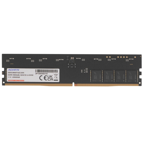 Купить Оперативная память ADATA Gold [GD5U5600732G-SMI] 32 ГБ в интернет-магазине DNS. Характеристики, цена ADATA Gold | 5618383.
