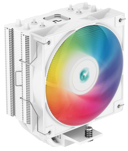 Купить Кулер для процессора DEEPCOOL AG400 WH ARGB [R-AG400-BKANMC-G-2] белый в интернет-магазине DNS. Характеристики, цена DEEPCOOL AG400 WH ARGB | 5453826.