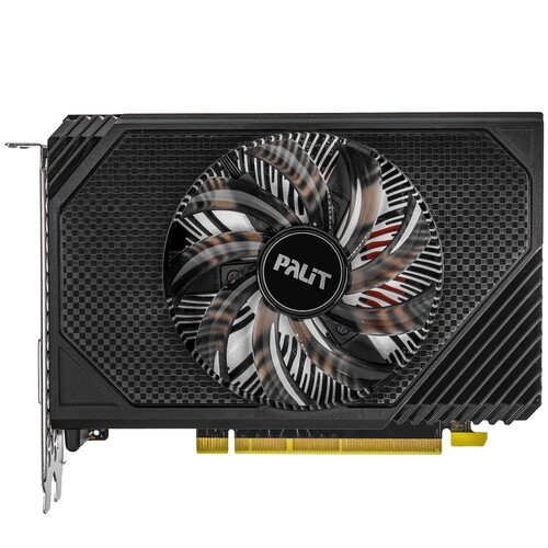 Купить Видеокарта Palit GeForce RTX 3050 StormX OC [NE63050S18JE-1072F] в интернет-магазине DNS. Характеристики, цена Palit GeForce RTX 3050 StormX OC | 9227581.