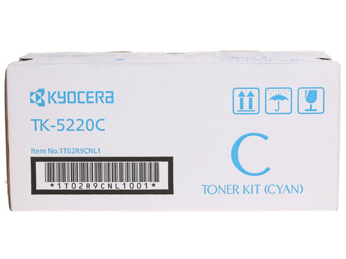 Купить Картридж лазерный Kyocera TK-5220C голубой, с чипом в интернет-магазине DNS. Характеристики, цена Kyocera TK-5220C | 1109834.