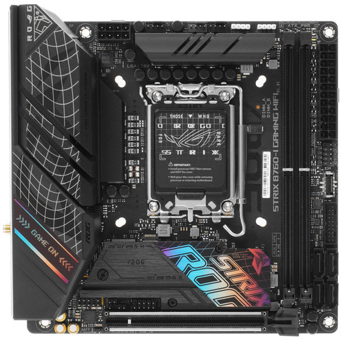 Купить Материнская плата ASUS ROG STRIX B760-I GAMING WIFI в интернет-магазине DNS. Характеристики, цена ASUS ROG STRIX B760-I GAMING WIFI | 5094769.