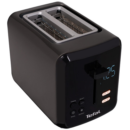 Купить Тостер Tefal Ultimate Digital Control Panel TT3228E0 черный в интернет-магазине DNS. Характеристики, цена Tefal Ultimate Digital Control Panel TT3228E0 | 9225082.