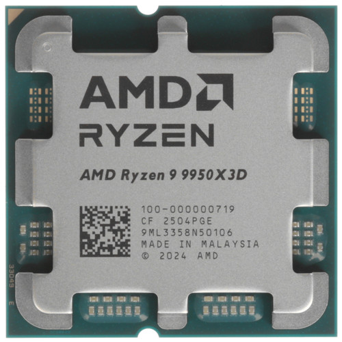 Купить Процессор AMD Ryzen 9 9950X3D OEM в интернет-магазине DNS. Характеристики, цена AMD Ryzen 9 9950X3D | 5612513.