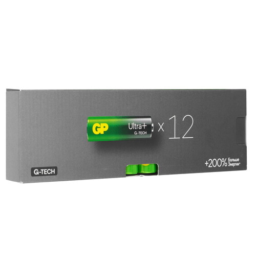 Купить Батарейка GP Ultra+G-TECH AA (LR6/ER14505/FR6/R6P) в интернет-магазине DNS. Характеристики, цена GP Ultra+G-TECH | 5443586.