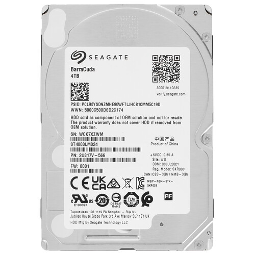 Купить 4 ТБ Жесткий диск Seagate BarraCuda [ST4000LM024] в интернет-магазине DNS. Характеристики, цена Seagate BarraCuda | 5053875.