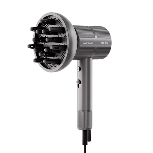 Купить Фен Scarlett SC-HD70I81 серый в интернет-магазине DNS. Характеристики, цена Scarlett SC-HD70I81 | 5931722.