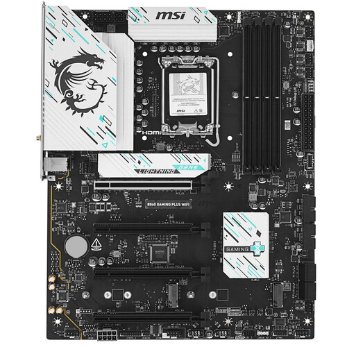 Купить Материнская плата MSI B860 GAMING PLUS WIFI в интернет-магазине DNS. Характеристики, цена MSI B860 GAMING PLUS WIFI | 5618744.