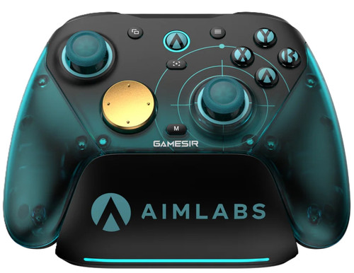 Купить Геймпад беспроводной/проводной GameSir G7 Pro 8K Aimlabs Edition бирюзовый в интернет-магазине DNS. Характеристики, цена GameSir G7 Pro 8K Aimlabs Edition | 5925064.