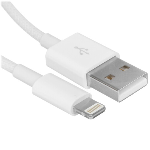 Купить Кабель DEXP Lightning 8-pin - USB Type-A белый 1.2 м в интернет-магазине DNS. Характеристики, цена DEXP | 9258631.