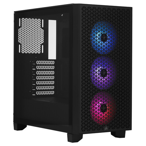 Купить Корпус Corsair 3000D RGB AIRFLOW [CC-9011255-CN] черный в интернет-магазине DNS. Характеристики, цена Corsair 3000D RGB AIRFLOW | 5609939.