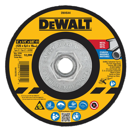 Купить Диск обдирочный DeWalt DW4544 в интернет-магазине DNS. Характеристики, цена DeWalt DW4544 | 5939733.