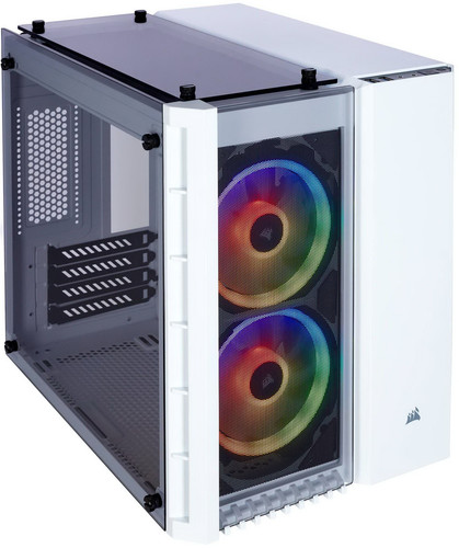 Купить Корпус Corsair Crystal Series 280X RGB [CC-9011137-WW] белый в интернет-магазине DNS. Характеристики, цена Corsair Crystal Series 280X RGB | 1325257.
