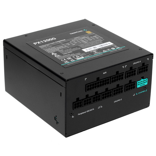 Купить Блок питания DEEPCOOL PX1200G [R-PXC00G-FC0B-EU] черный в интернет-магазине DNS. Характеристики, цена DEEPCOOL PX1200G | 5089969.