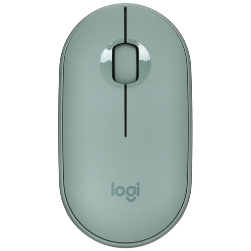 Купить Мышь беспроводная Logitech M350 Pebble [910-005599] зеленый в интернет-магазине DNS. Характеристики, цена Logitech M350 Pebble | 5479596.