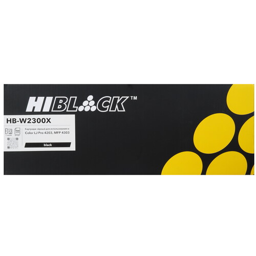 Купить Картридж лазерный Hi-Black HB-W2300X черный, с чипом в интернет-магазине DNS. Характеристики, цена Hi-Black HB-W2300X | 9263934.