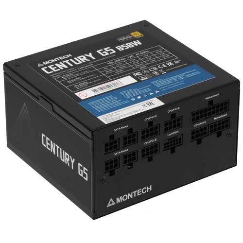 Купить Блок питания MONTECH CENTURY G5 850 [CENTURY G5 850] черный в ...