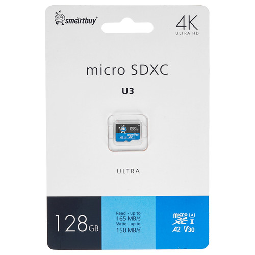 Купить Карта памяти Smartbuy Ultra microSDXC 128 ГБ [SB128GBSDU3UL01] в интернет-магазине DNS. Характеристики, цена  | 5480221.