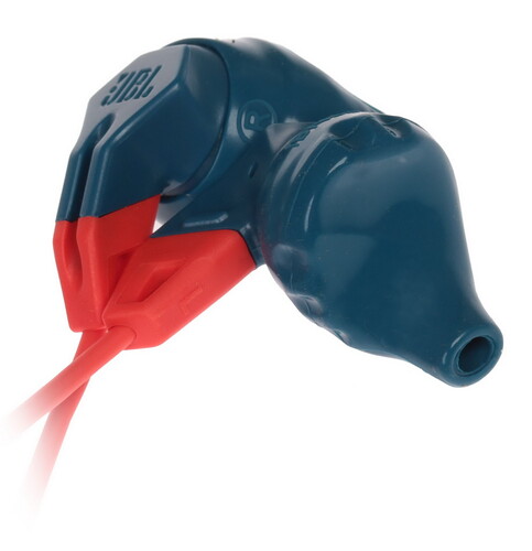 Купить Наушники JBL Grip 100 [вкладыши, закрытые, 20-20000 Гц, каб. 1.2, разъем 3,5мм, сине-красные] в интернет-магазине DNS. Характеристики, цена  | 1054587.