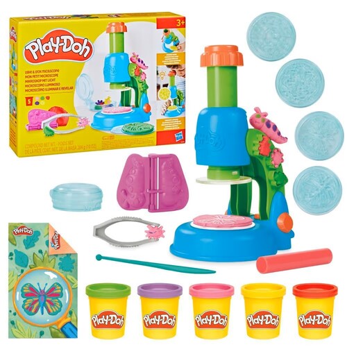 Купить Набор Hasbro Play-Doh Светящийся микроскоп в интернет-магазине DNS. Характеристики, цена Hasbro Play-Doh Светящийся микроскоп | 9318835.