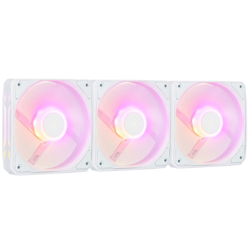 Купить Комплект реверсных вентиляторов Gigabyte EZ CHAIN RVS FAN 120 [GP-GBT EZRVSFAN1203 ICE] белый в интернет-магазине DNS. Характеристики, цена Gigabyte EZ CHAIN RVS FAN 120 | 5620208.