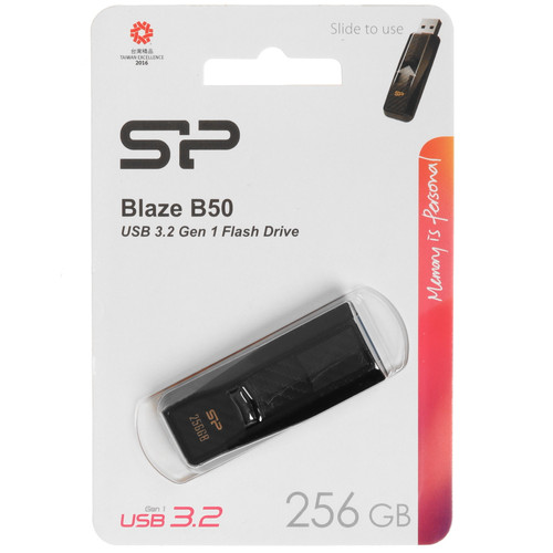 Купить Память USB Flash 256 ГБ Silicon Power Blaze B50 [SP256GBUF3B50V1K] в интернет-магазине DNS. Характеристики, цена Silicon Power Blaze B50 | 5930895.