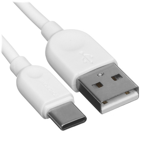 Купить Кабель Borofone USB Type-C - USB Type-A белый в интернет-магазине DNS. Характеристики, цена Borofone BX14 | 5459943.