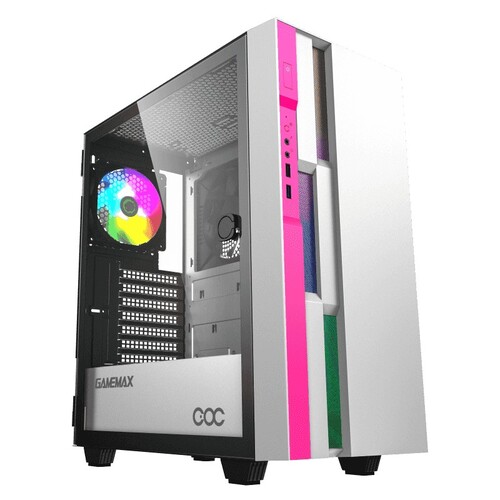 Купить Корпус GameMax Brufen C3 WP [Brufen C3 WP] белый в интернет-магазине DNS. Характеристики, цена GameMax Brufen C3 WP | 5618834.