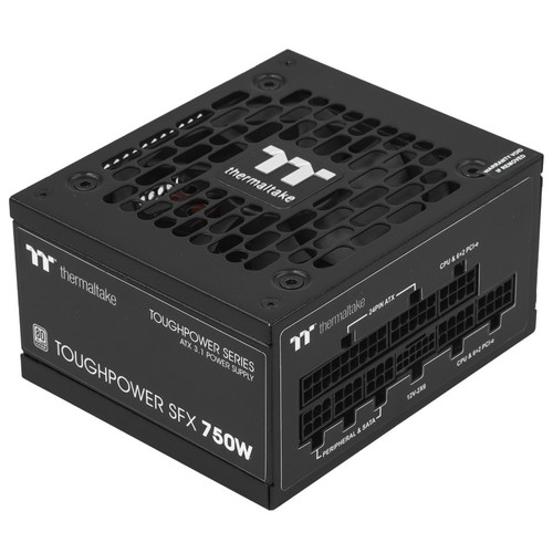 Купить Блок питания Thermaltake Toughpower SFX 750W Platinum [PS-STP-0750FNFAPE-1] черный в интернет-магазине DNS. Характеристики, цена Thermaltake Toughpower SFX 750W Platinum | 5447997.