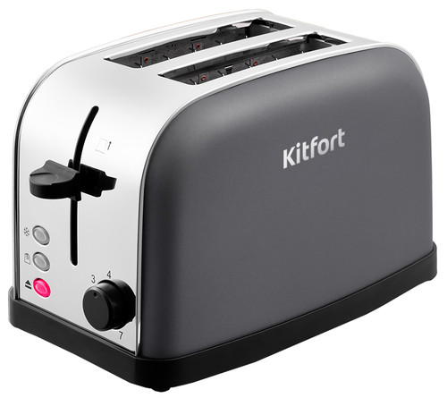 Купить Тостер Kitfort KT-2014-6 серый в интернет-магазине DNS. Характеристики, цена Kitfort KT-2014-6 | 8136115.