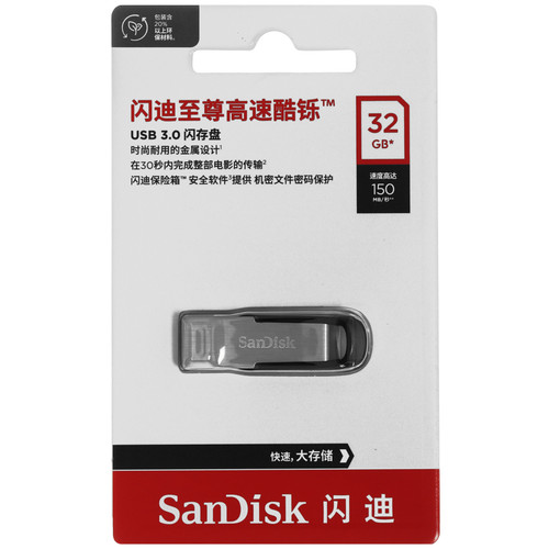 Купить Память USB Flash 32 ГБ SanDisk Ultra Flair [SDCZ73-032G-Z35] в интернет-магазине DNS. Характеристики, цена SanDisk Ultra Flair | 5629477.