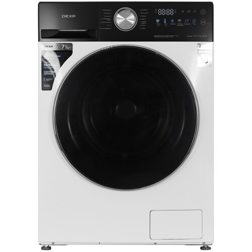 Купить Стиральная машина DEXP WF-7C1M белый в интернет-магазине DNS. Характеристики, цена DEXP WF-7C1M | 9294131.