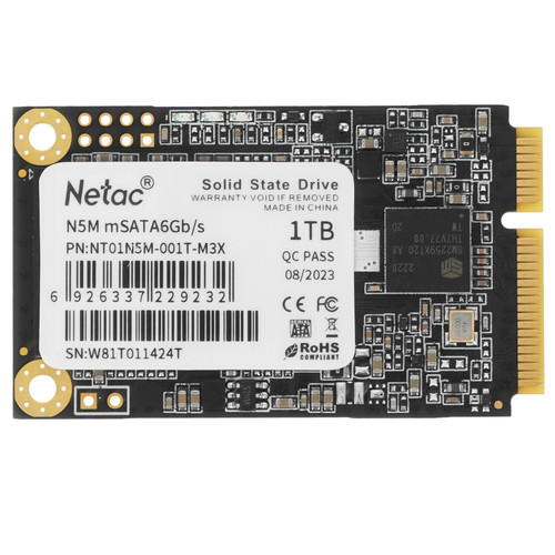 Купить 1000 ГБ MSATA накопитель Netac N5M [NT01N5M-001T-M3X] в интернет-магазине DNS. Характеристики, цена Netac N5M | 9906951.