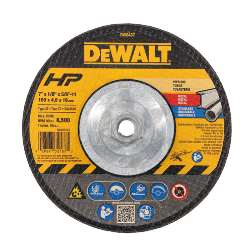Купить Диск обдирочный DeWalt DW8437 в интернет-магазине DNS. Характеристики, цена DeWalt DW8437 | 5940045.