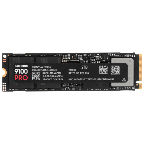 Купить 2000 ГБ M.2 NVMe накопитель Samsung 9100 PRO [MZ-VAP2T0BW] в интернет-магазине DNS. Характеристики, цена Samsung 9100 PRO | 5622167.