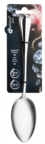 Купить Ложка столовая Apollo genio Baguette Nouveau в интернет-магазине DNS. Характеристики, цена Apollo genio Baguette Nouveau | 9342168.