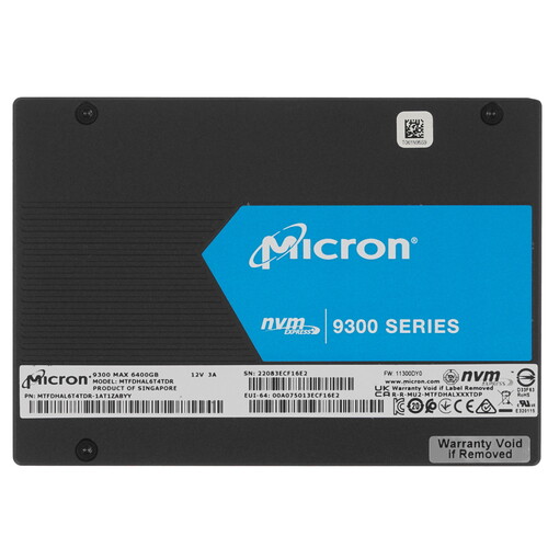 Купить 6400 ГБ Серверный SSD Micron 9300 MAX [MTFDHAL6T4TDR-1AT1ZABYY] в интернет-магазине DNS. Характеристики, цена Micron 9300 MAX | 4739062.