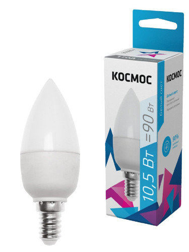 Купить Лампа светодиодная Космос LkecLED10.5wCNE1445 в интернет-магазине DNS. Характеристики, цена Космос LkecLED10.5wCNE1445 | 9217410.