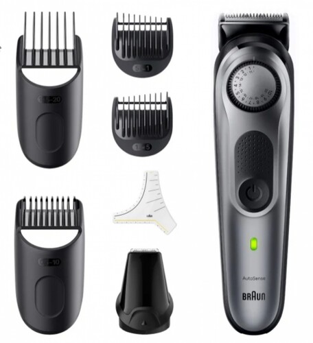 Купить Триммер Braun BT7420 серебристый/черный в интернет-магазине DNS. Характеристики, цена Braun BT7420 | 9138957.