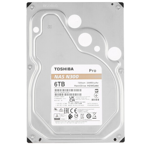 Купить 6 ТБ Жесткий диск Toshiba N300 Pro [HDWG460AZSTB] в интернет-магазине DNS. Характеристики, цена Toshiba N300 Pro | 5612971.