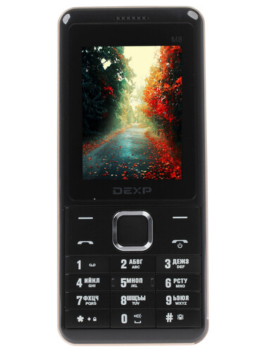 Купить Сотовый телефон DEXP Larus M8 2.4'' Gold GSM/2SIM/240x320/0.08Мп/MicroSD/BT/FM/3000mAh в интернет-магазине DNS. Характеристики, цена  | 0818739.