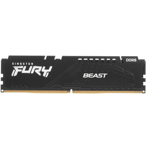 Купить Оперативная память Kingston FURY Beast Black [KF556C40BB-16] 16 ГБ в интернет-магазине DNS. Характеристики, цена Kingston FURY Beast Black | 5053600.